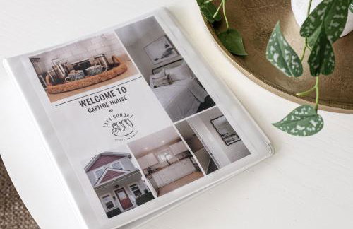 Capitol House - 3 Bed 1 Full and 1 Half Bath, Pet Friendly with Hot Tub walk to Lucas Oil Stadium - Foto 62