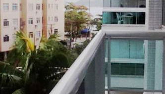 2 mai 1 Quartos, varanda vista mar,cond Jacuzzi, piscina, Sauna e mais - Charitas - Foto 3