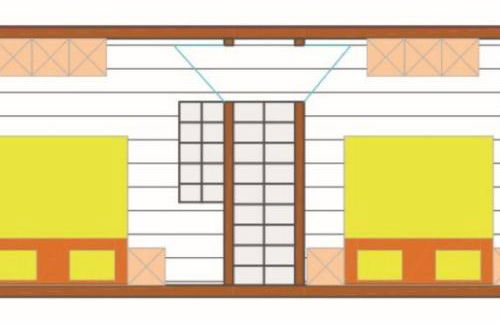 6 Personen Ferienhaus mit 4 Schlafzimmern, Infrarotwaermekabine, mit Blick auf den Weltschiffahrtsweg in Otterndorf - Foto 26