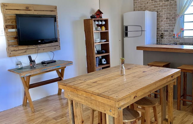 Charme e Aconchego - Casa para 10 pessoas com 3 quartos - Foto 9