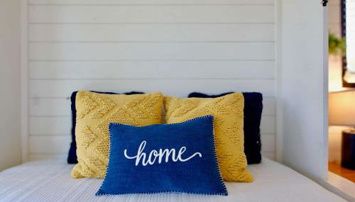 Elegant Container Tiny House Yellow & Blue - Foto 4