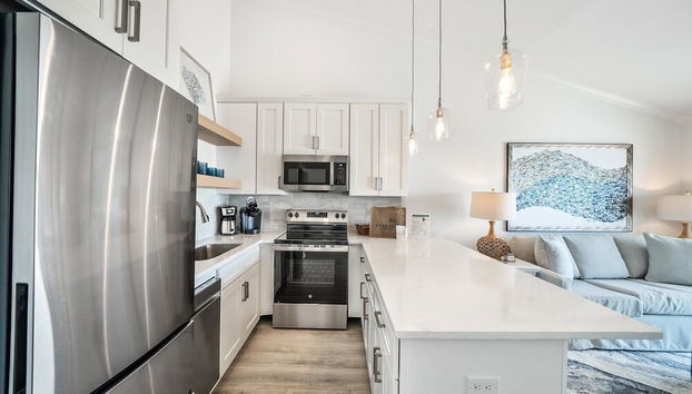 Leeward Ii-8-sand Angels 1 Bedroom Condo by RedAwning - Foto 5, Cocina privada