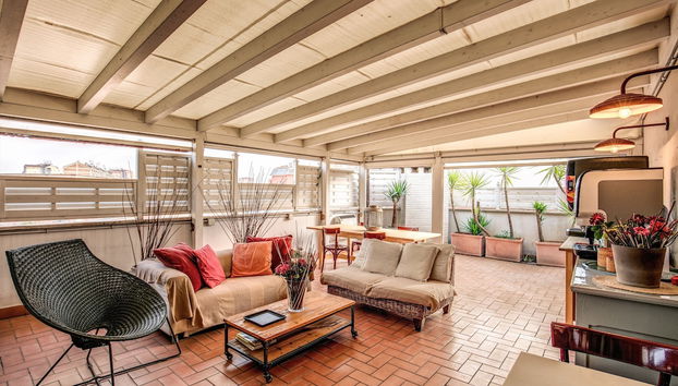 Zona de estar del vestíbulo