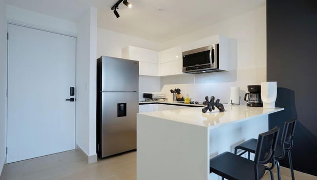 w Homey 1BR in San Francisco - Foto 5, Habitación