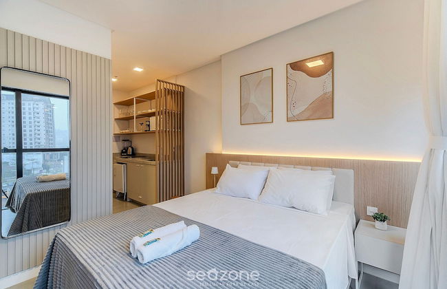 MHFA Studios em Prédio Luxuoso Vista Mar - Foto 70