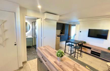 T2 moderne avec piscine, tennis et garage - Foto 1