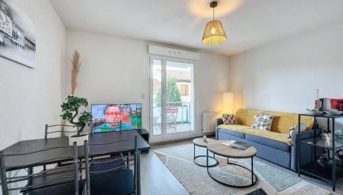 T2 4 pers Les Cézeaux balcon et parking gratuit - Foto 2