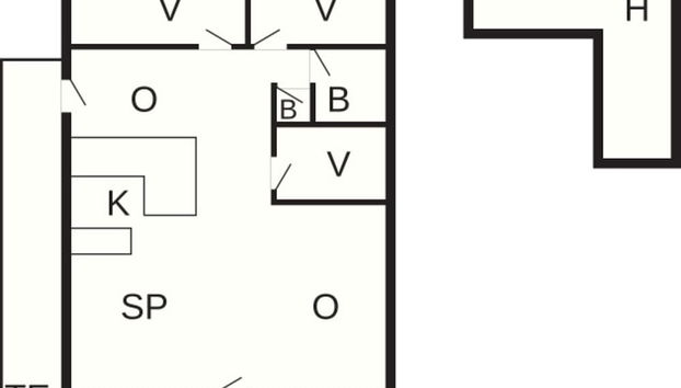 8 Person Holiday Home in Ebeltoft - Foto 2, Plano