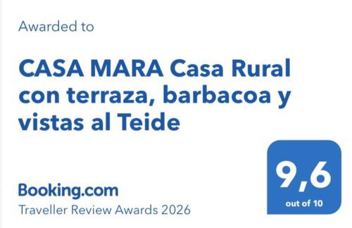 CASA MARA Casa Rural con terraza, barbacoa y vistas al Teide - Foto 2