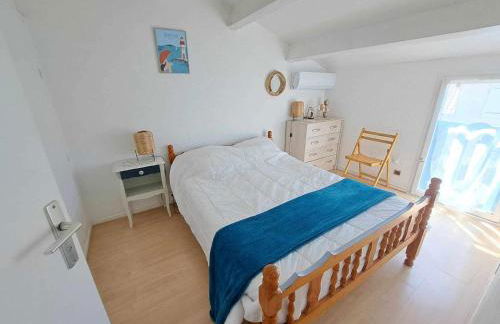 Charmante maison 2 pièces cabine 6 personnes, proche mer et étang, terrasse avec BBQ - FR-1-326-752 - Foto 8