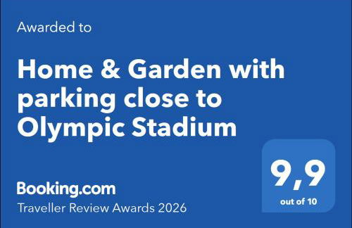 Ηome & Garden with parking close to Olympic Stadium - Foto 2
