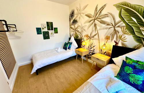 Dschungel Apartment, Netflix, Sonos, nahe Messe Düsseldorf, Helios Klinik, Innenstadt - Foto 13