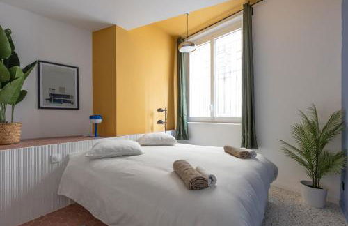 Arty & Chic 1BR 4P - Coeur de Marseille - AC - Foto 22