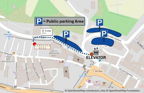 Terrazza Mira - Vista panoramica e parcheggio a Todi - Foto 30