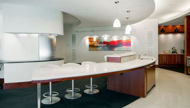 Zona de estar del vestíbulo