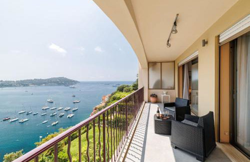 MY CASA - VILLEFRANCHE RESTANQUES - Panoramic sea view 2 bedrooms Swimming pool - Foto 4