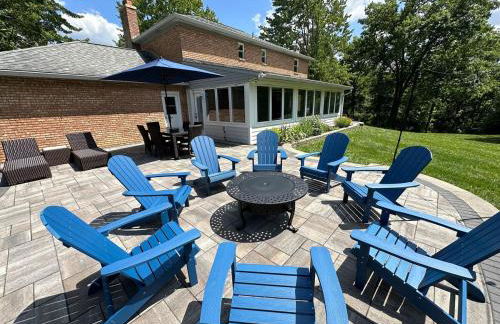 Mason Ohio Home large private yard firepit game room - Foto 23