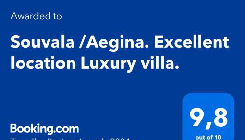 Souvala /Aegina. Excellent location Luxury villa. - Foto 3