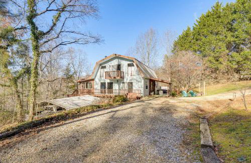 Hot Tub and Views! Squatchs Place in Blairsville - Foto 43