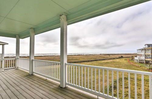 Breezy Galveston House with 2 Decks and Ocean Views! - Foto 23