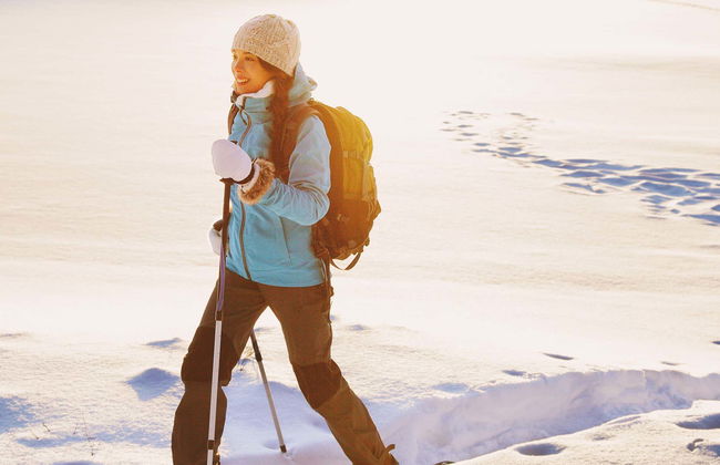 Balade en raquettes de neige à Levi - Photo 1