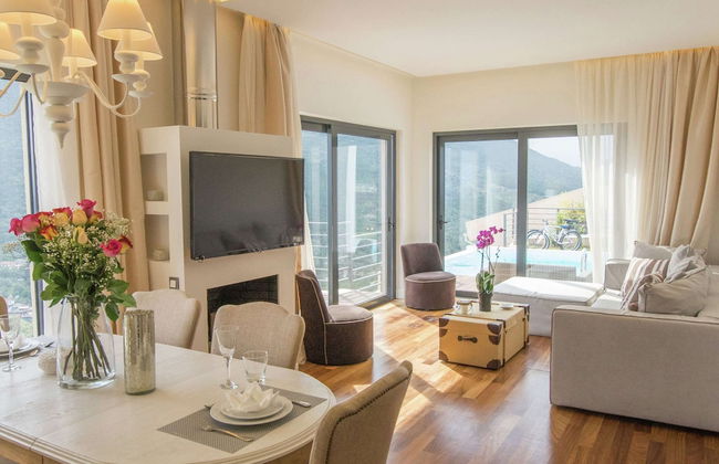 Sivota Bay View Villa with Hot Tub, Private Pool, Garden - Foto 23