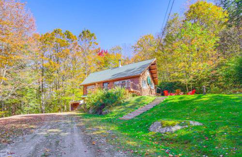 Andover Cabin Retreat with Hot Tub and Fireplace! - Foto 32