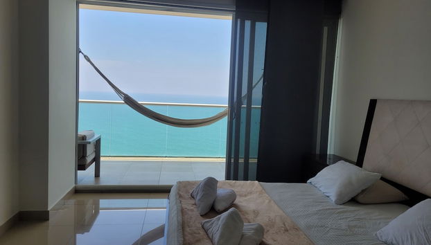 H2 Bocagrande Vista al Mar-Bahía - Foto 4, Habitación