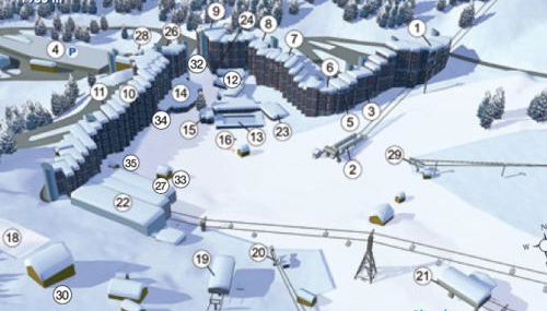 Appartement 2 pièces 5 pers. Plagne Bellecôte - FR-1-181-2727 - Foto 5