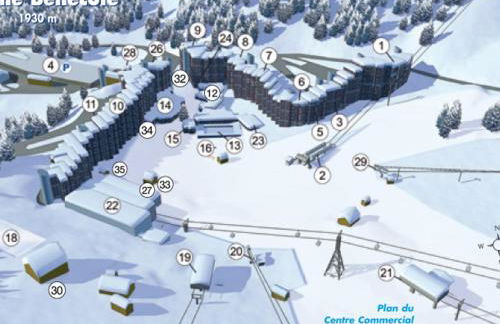 Appartement 2 pièces 5 pers. Plagne Bellecôte - FR-1-181-2727 - Foto 5