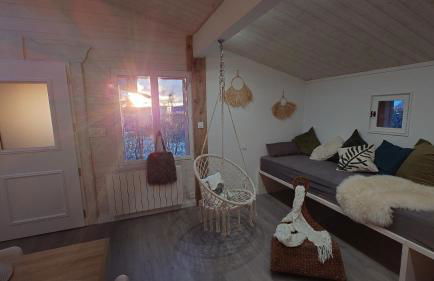 Les pagotins de Garance, Chalet Jura 39, avec sauna panoramique, Meublé classé 4 étoiles - Foto 16