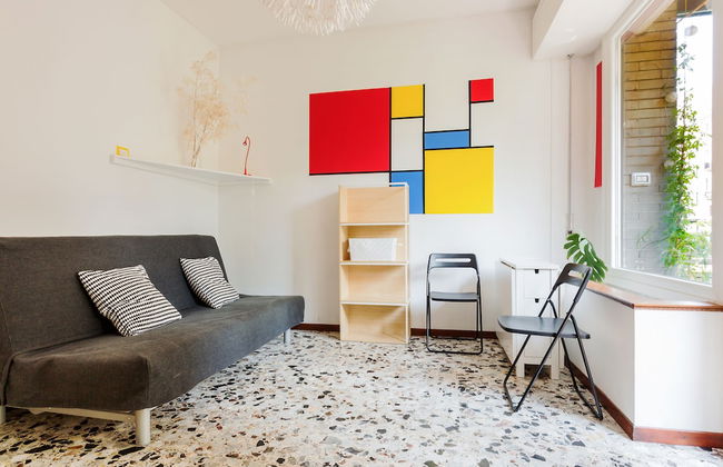 Mondrian Apartment in Milan - Foto 7