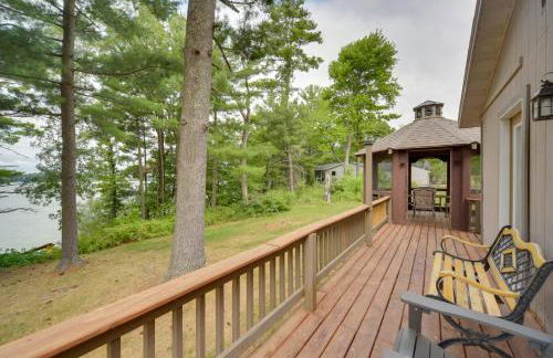 Lakefront Chetek Haven Dock, Screened Gazebo - Foto 27