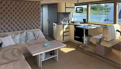 Gorgeous Ship In Havelsee Ot Kützkow - Foto 4