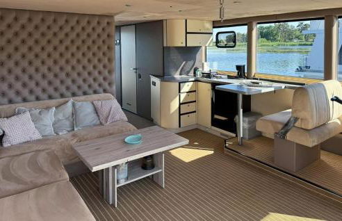 Gorgeous Ship In Havelsee Ot Kützkow - Foto 4