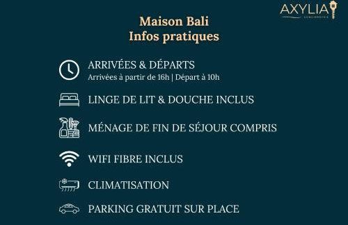 Maison Bali - Jardin, Clim, Parking et Proche Tram - Foto 18