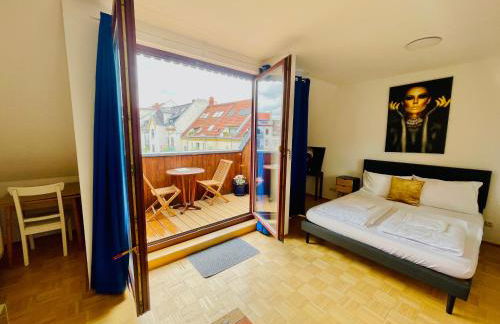 Massive Karli Loft - over 130 meters floor space - home theater room - 4 private sleeping areas - best location in Leipzig - Foto 10