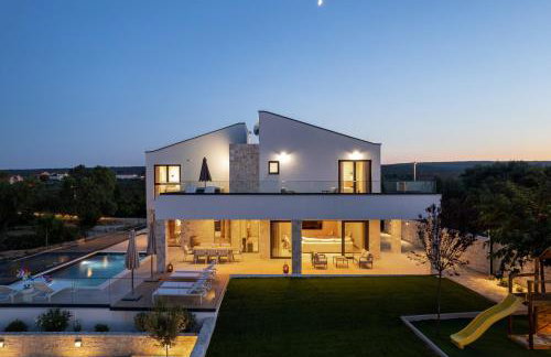 Luxury Villa Terra Dalmatica heated pool jacuzzi sauna - Foto 34