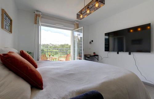 Le T2 Green, 4 pers, clim, piscine, parking - Foto 12