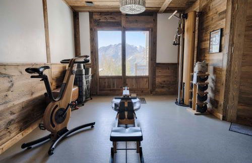 Chalet Le Perchoir, Spa, Sauna, sur les pistes - Foto 26