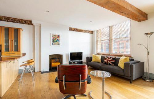 Trendy flat in Borough, Southwark with view of Shard - Foto 7