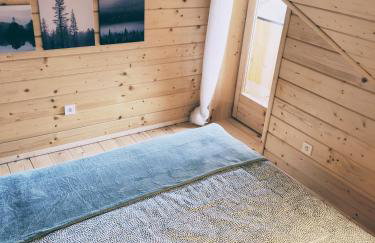 Borowikowe Zacisze drewniane domy z kominkami - Foto 19