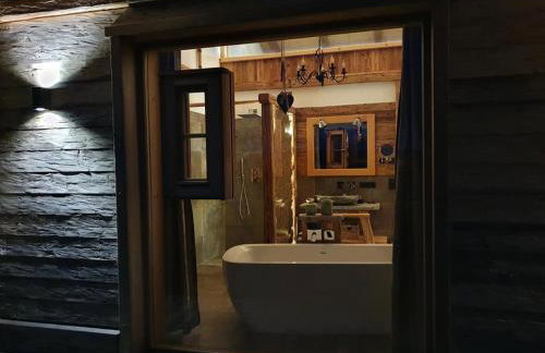 Dreisessel-Chalets im bayerischen Wald - Chalet Plöckenstein - mit Whirlpool-Sauna-Kamin - Foto 33