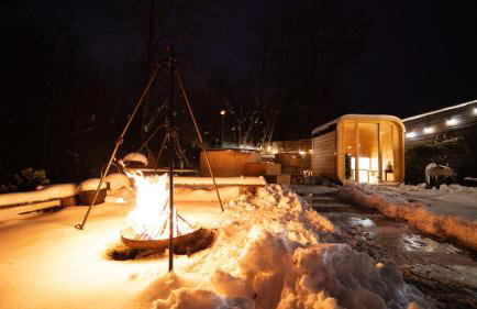 RosoChata313 Domek w górach z Sauną,Jacuzzi,Basenem "Panieński" ruska Bania - Foto 15