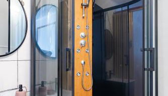 La Rosée - Studio Zen à 50m des Thermes - Vue Casino, SDD hydromassante, Smart TV - Photo 5, Shower