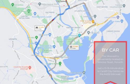 Luxe Apartments, The Moorwell, Secure Parking, - 10mins Cardiff City Ctr - Photo 48