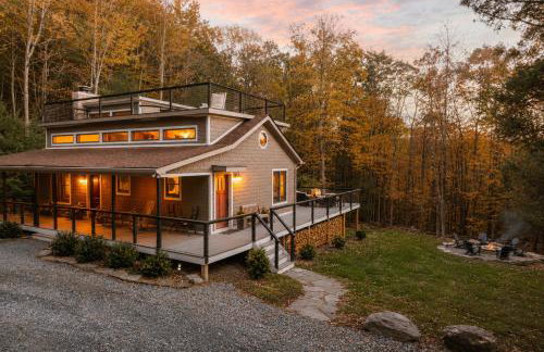 Secluded Catskills 3BR with Hot Tub & Roof Deck - Foto 32