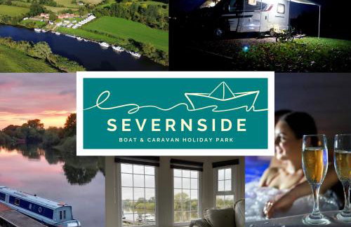 Riverside Lodge, with Hot tub on The River Severn - Photo 18