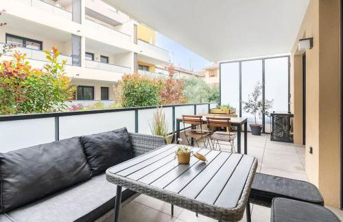 Le Barcelone, Beau T2, Clim, Terrasse,Centre ville - Foto 14