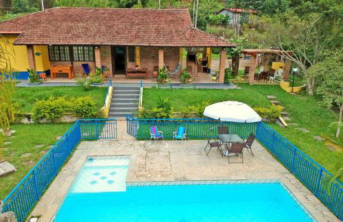 Sítio com piscina e lago - Foto 1